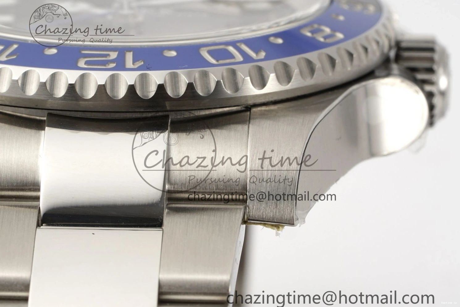 1218 Sleek GMT-Master II 126710 BLNR Blue Black Ceramic Clean Factory Best Edition on Oyster Bracelet DD3285 CHS 1990
